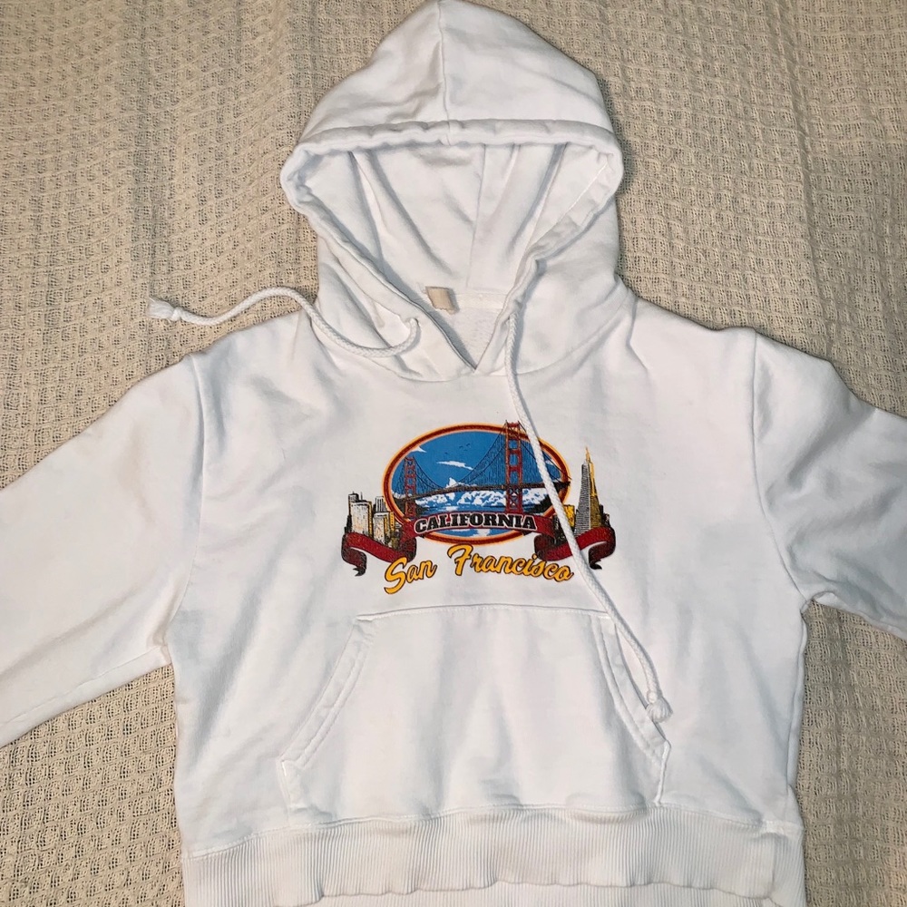 John Galt San Francisco Cropped Sweatshirt